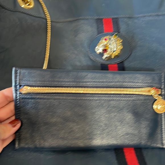 Gucci AUTHENTIC Rajah Large Leather Tote Bag with detachable mini bag - Picture 15 of 17